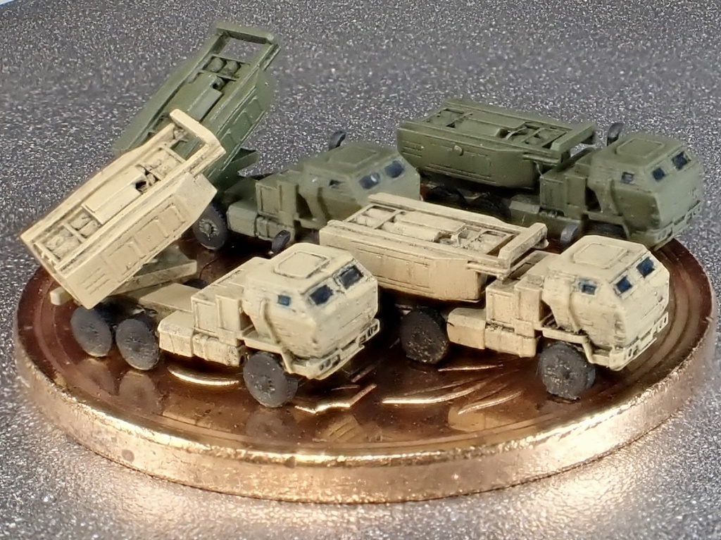 1/700 MUS SET21 ver2 米軍 M142 HIMARS セット