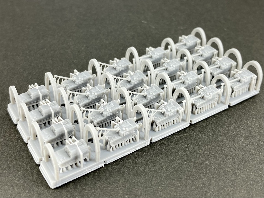 1/700 MUS SET27 米軍 M109A6パラディン&M992A2 セット