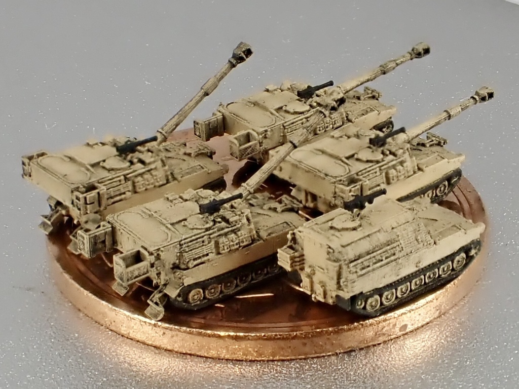 1/700 MUS SET27 米軍 M109A6パラディン&M992A2 セット