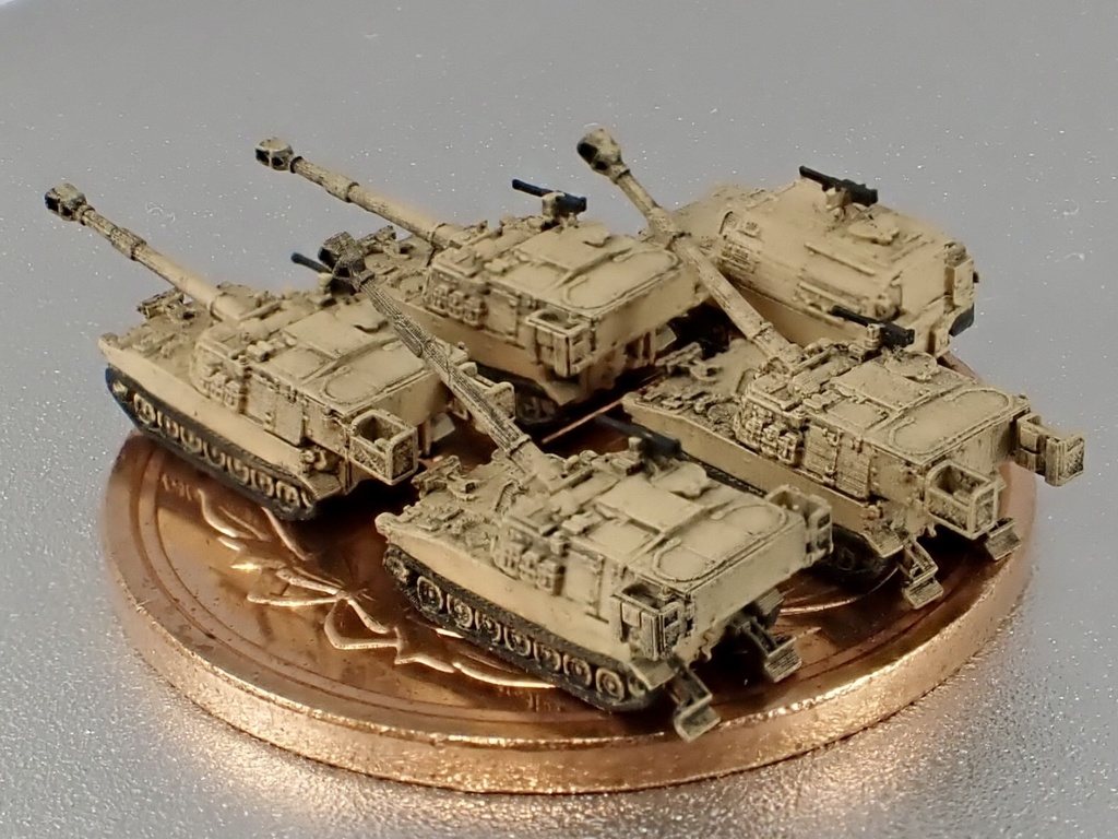 1/700 MUS SET27 米軍 M109A6パラディン&M992A2 セット