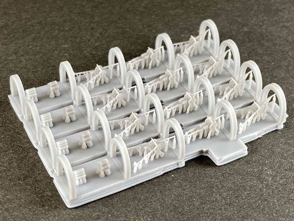 1/700 JPN SET22 日本軍 火砲セット⑤ 九二式十糎加農砲