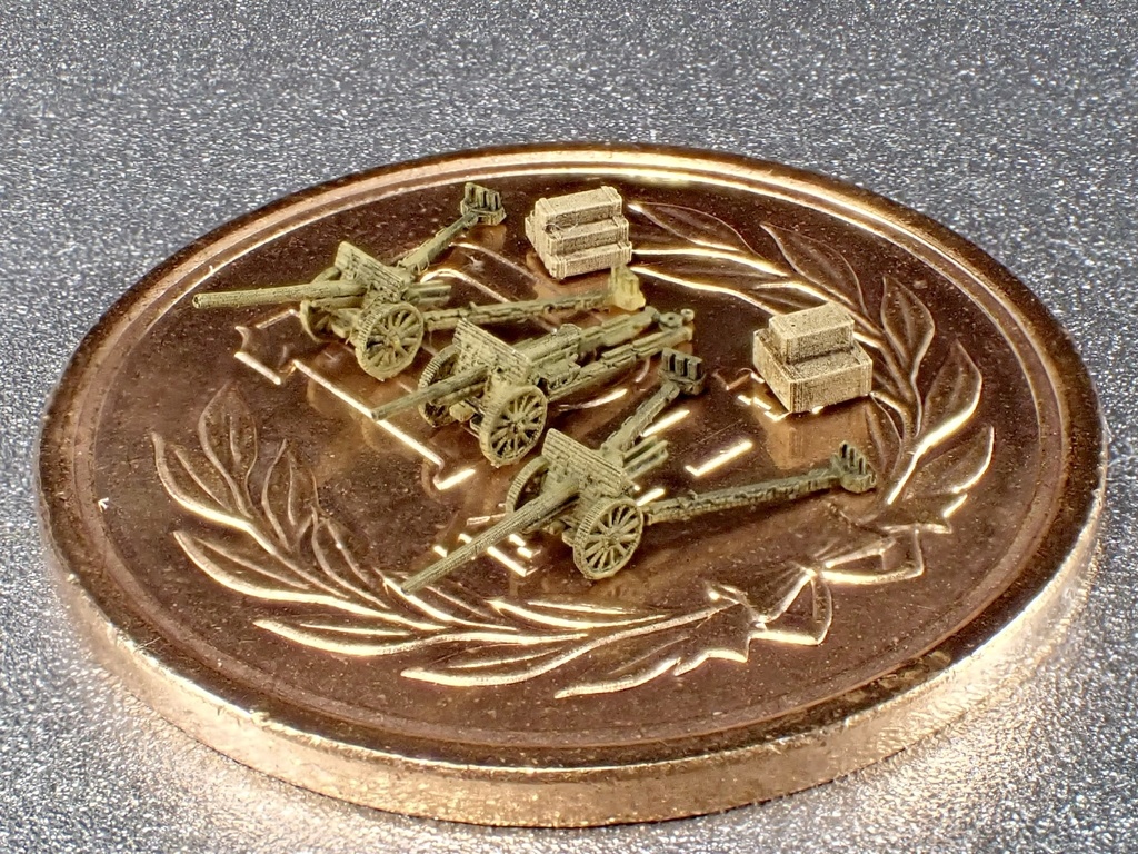 1/700　JPN SET22 日本軍　火砲セット⑤　九二式十糎加農砲