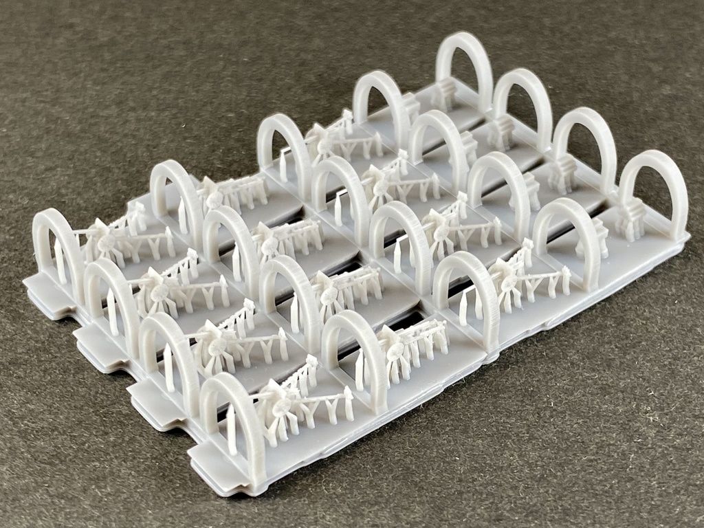 1/700 JPN SET22 日本軍 火砲セット⑤ 九二式十糎加農砲