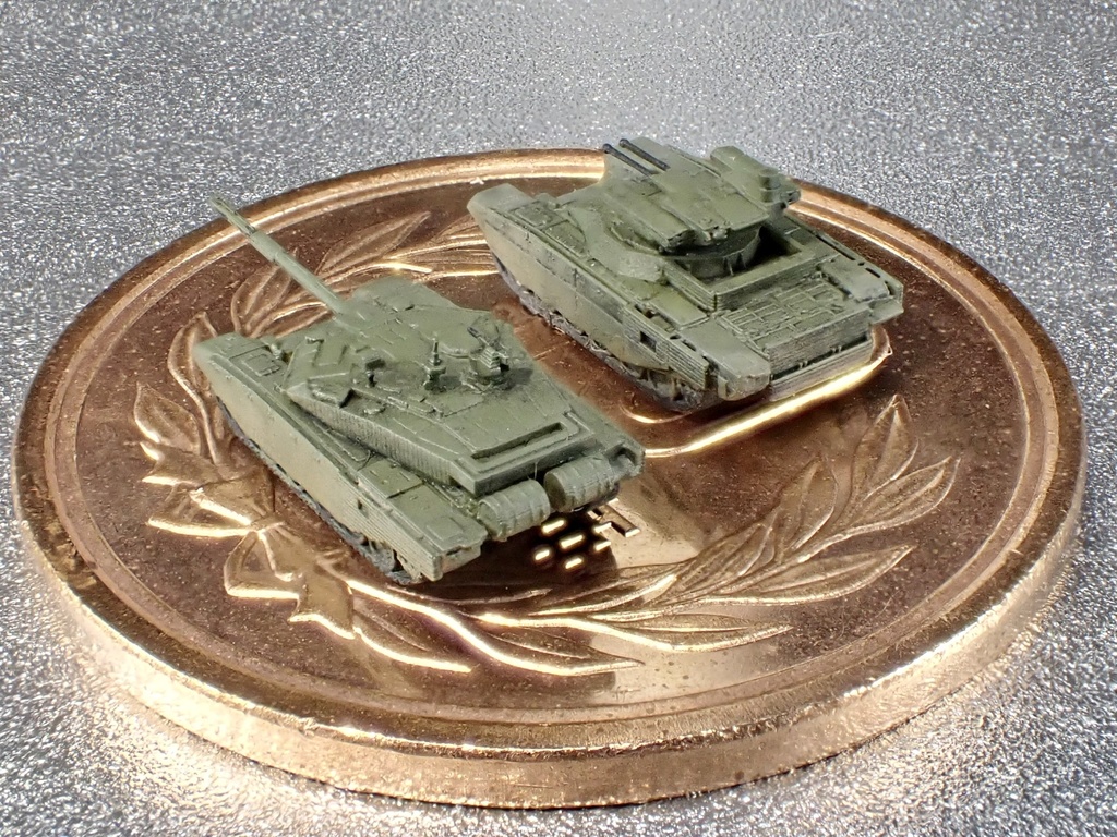 1/700 MR SET15 ロシア軍 T-90MS、BMPT-72ターミネーターセット