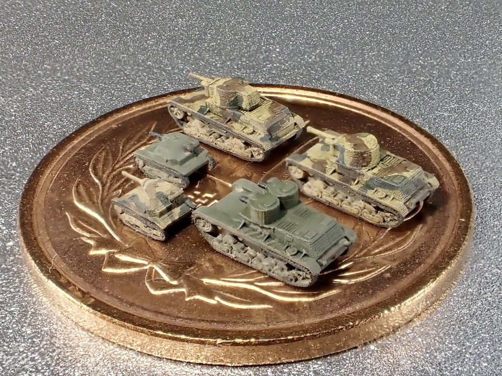 1/700 POL SET1 ポーランド軍車両セット①