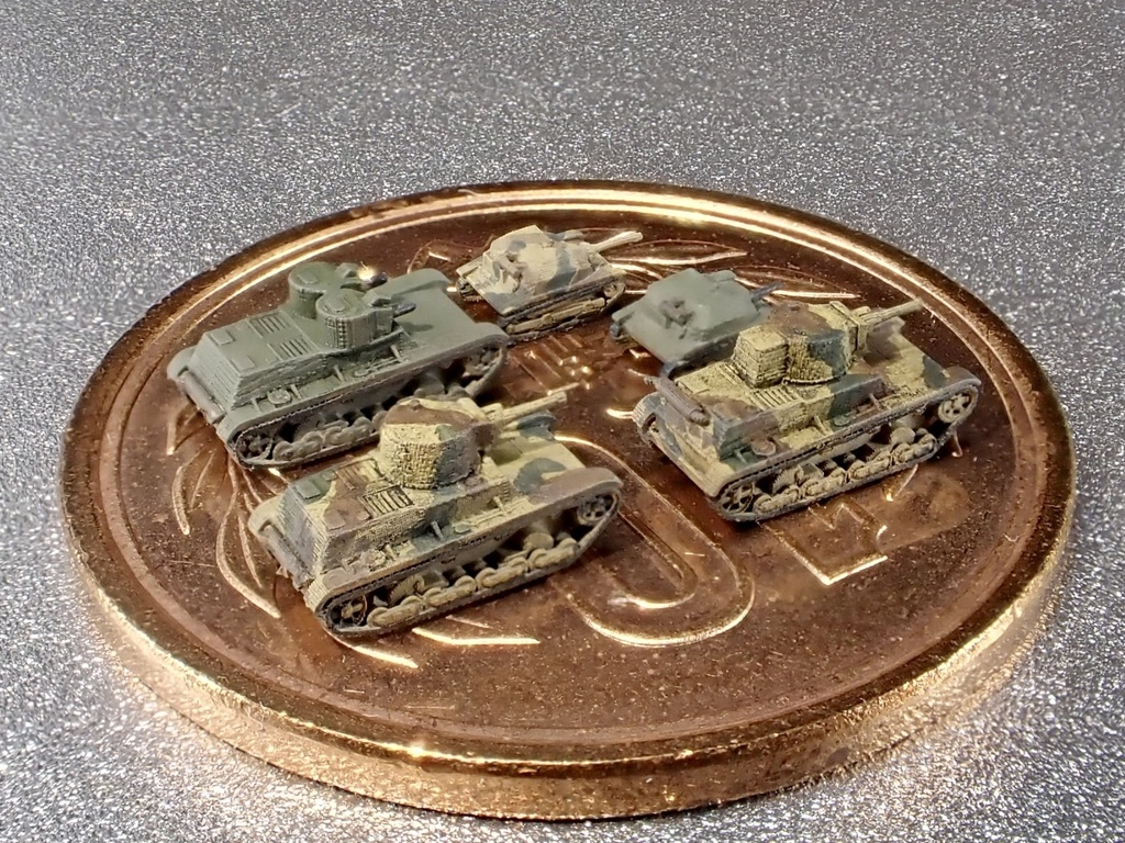 1/700 POL SET1 ポーランド軍車両セット①