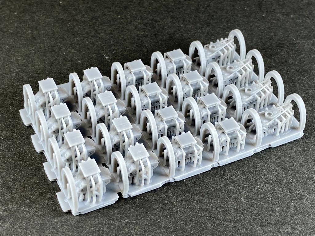 1/700 US SET18 米軍 T34,T40, M32セット