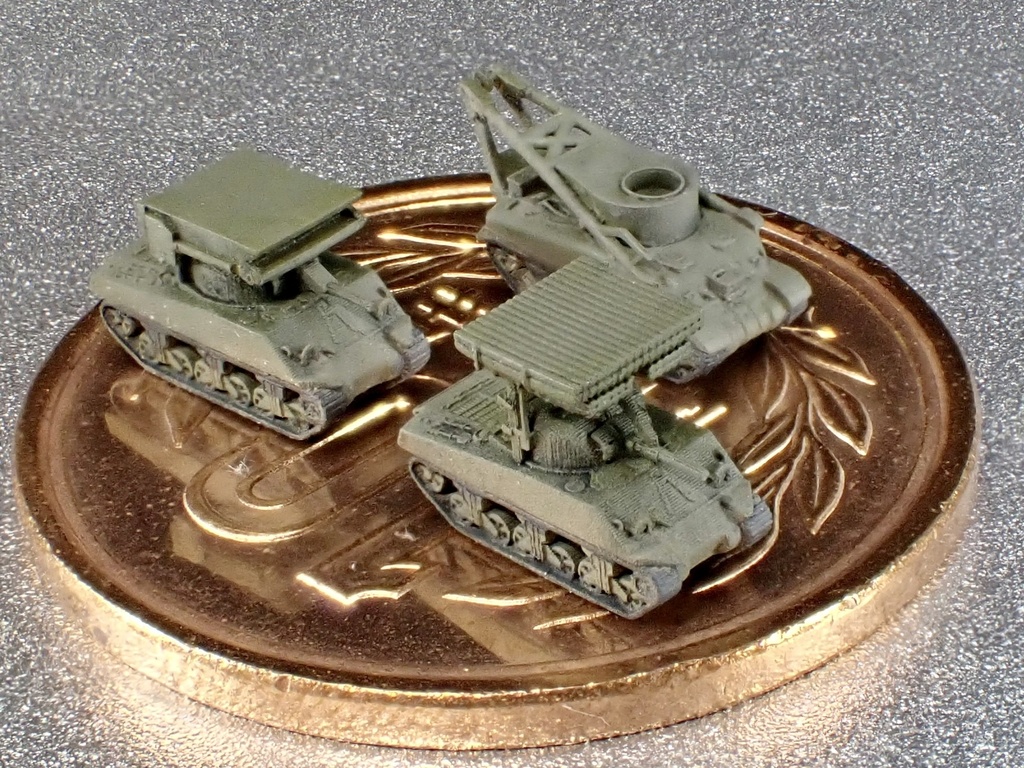 1/700 US SET18 米軍 T34,T40, M32セット