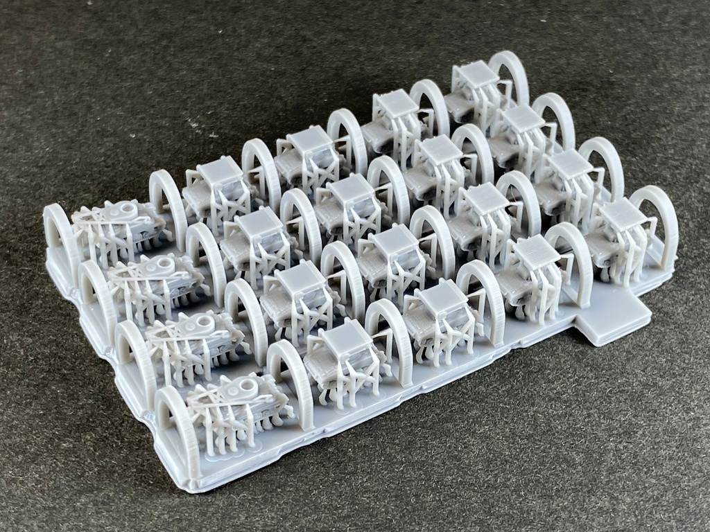 1/700 US SET18 米軍 T34,T40, M32セット