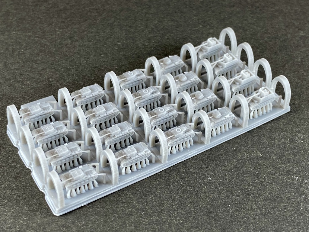 1/700 GSET37 ドイツ軍 II号戦車セット