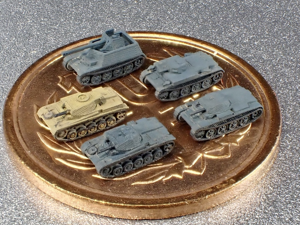 1/700　GSET37　ドイツ軍　II号戦車セット