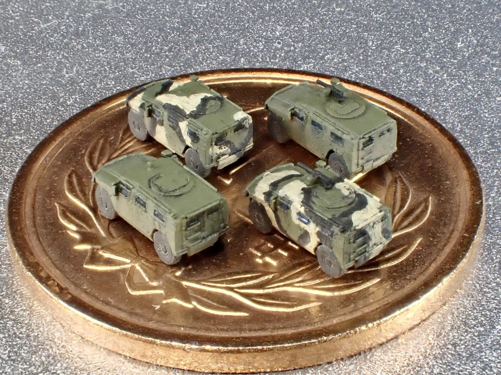 1/700 MR SET16 ロシア軍 GAZ-2330 ティーグル セット