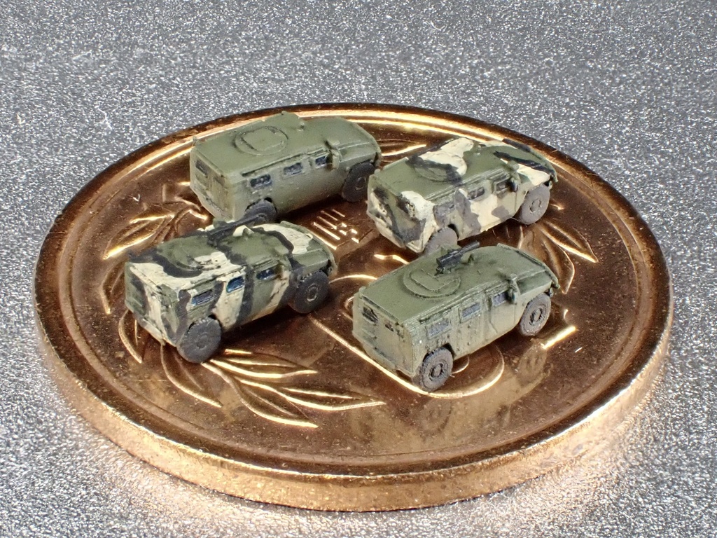 1/700 MR SET16 ロシア軍 GAZ-2330 ティーグル セット