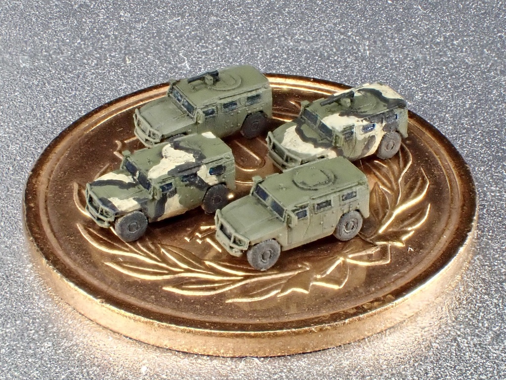 1/700　MR SET16 　ロシア軍　GAZ-2330 ティーグル セット