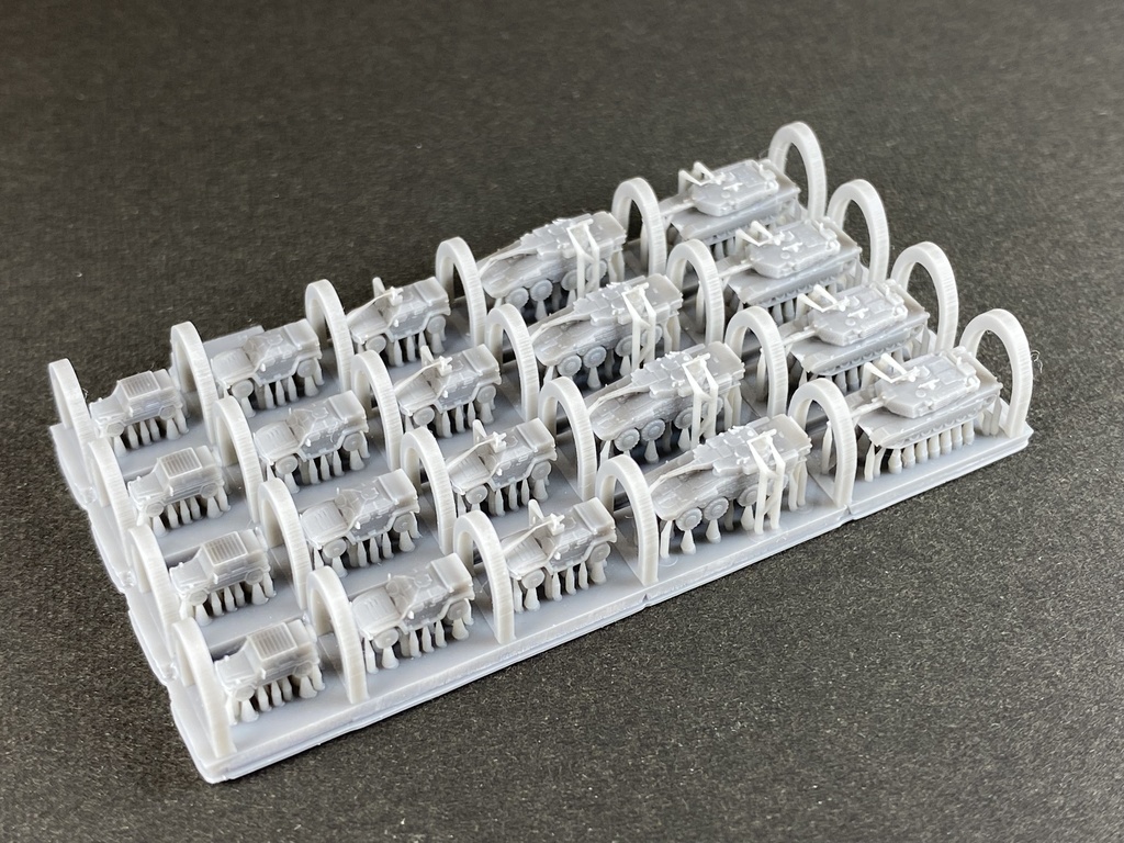 1/700 MAUS SET2 オーストラリア軍 戦闘車両セット2