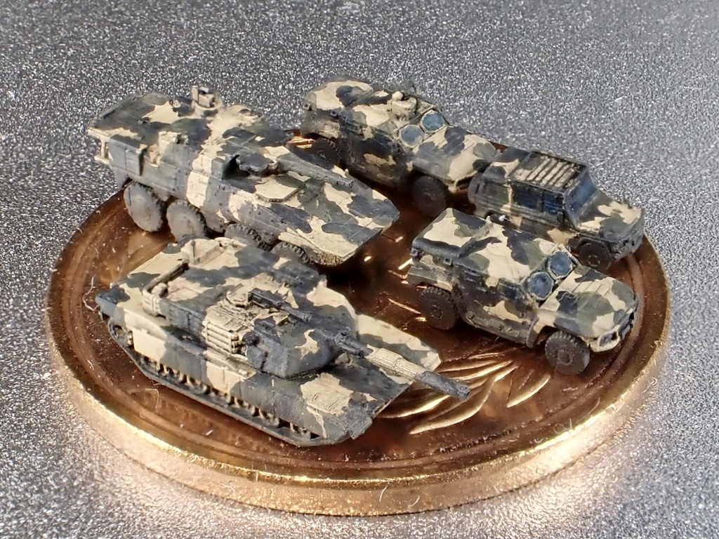 1/700 MAUS SET2 オーストラリア軍 戦闘車両セット2