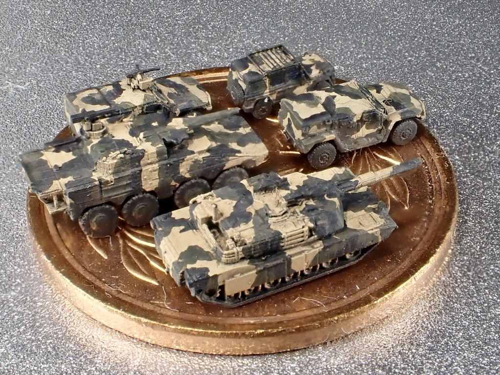 1/700 MAUS SET2 オーストラリア軍 戦闘車両セット2