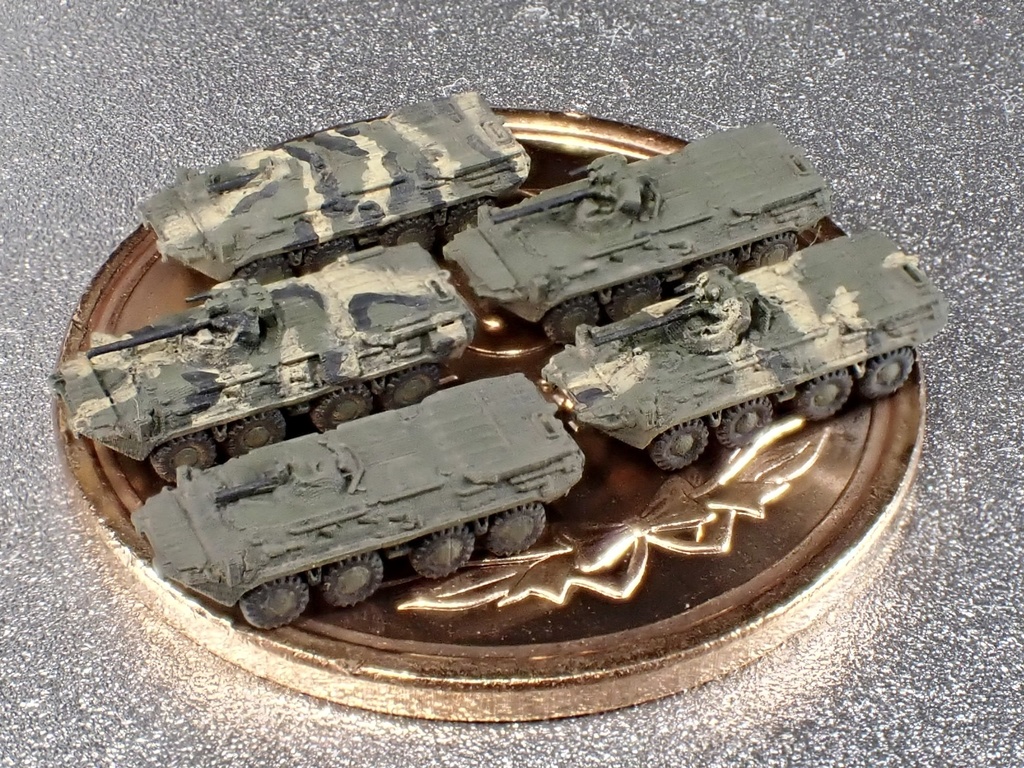 1/700 MR SET18 現用ロシア軍 BTR-80/BTR-80A/BTR-82A セット - Fire