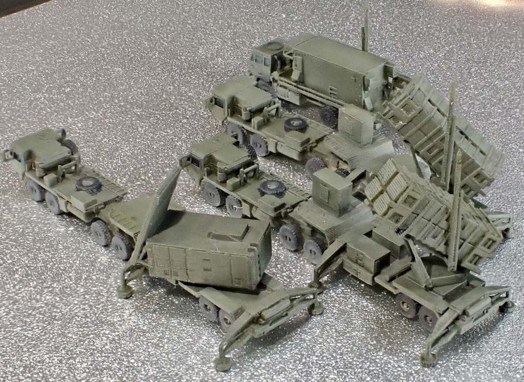 1/700 MUS SET29 現用米軍 MIM-104 PAC-2 パトリオット セット