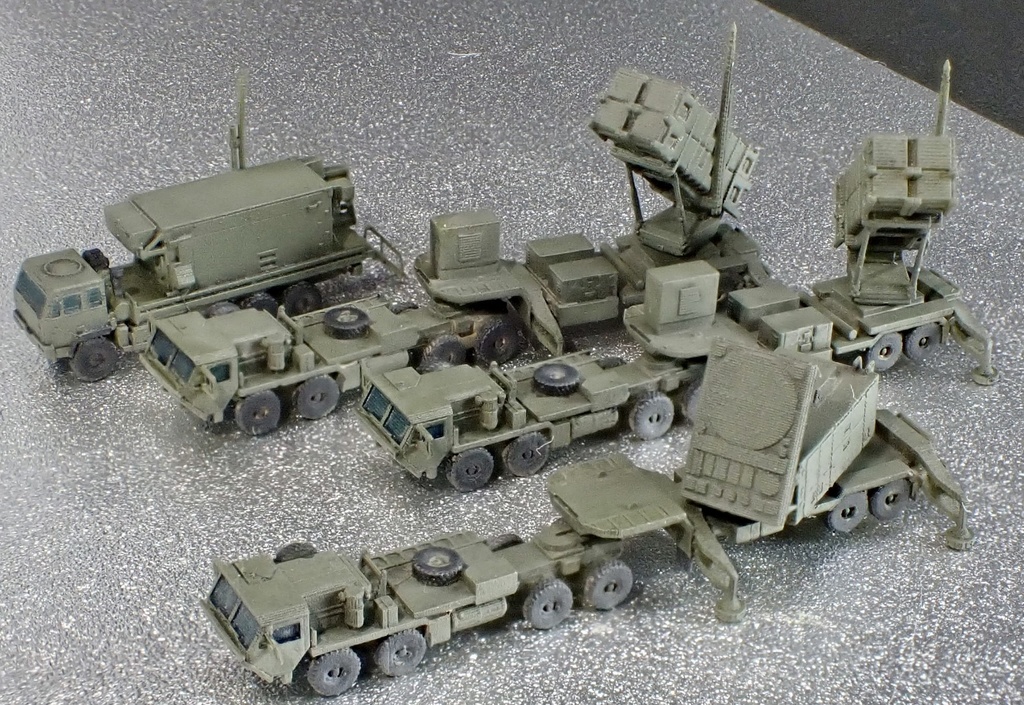 1/700 MUS SET29 現用米軍 MIM-104 PAC-2 パトリオット セット