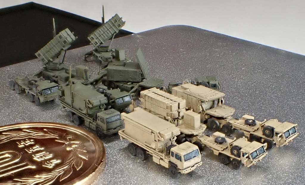 1/700 MUS SET29 現用米軍 MIM-104 PAC-2 パトリオット セット