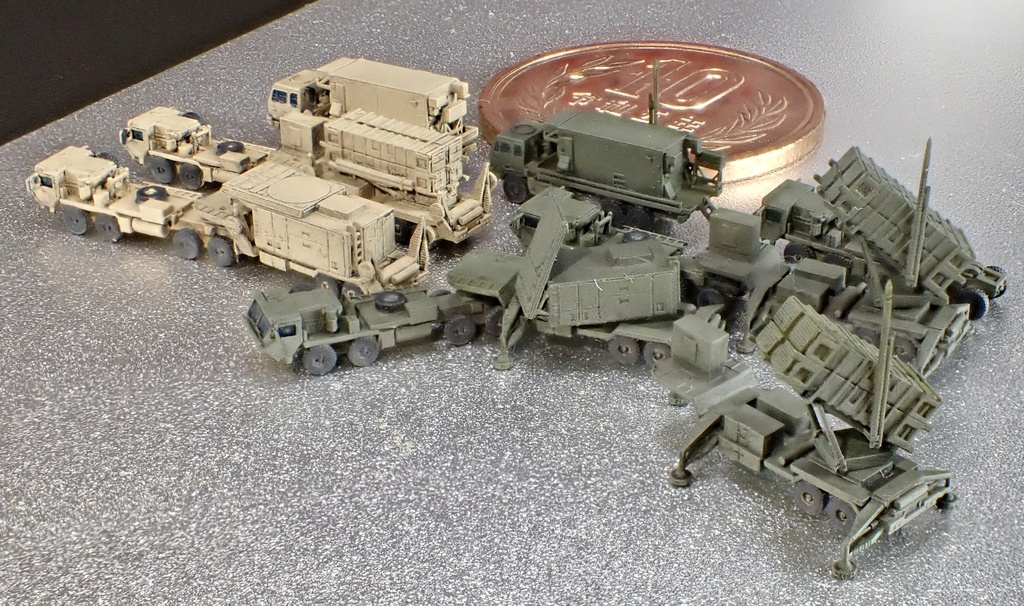 1/700 MUS SET29 現用米軍 MIM-104 PAC-2 パトリオット セット