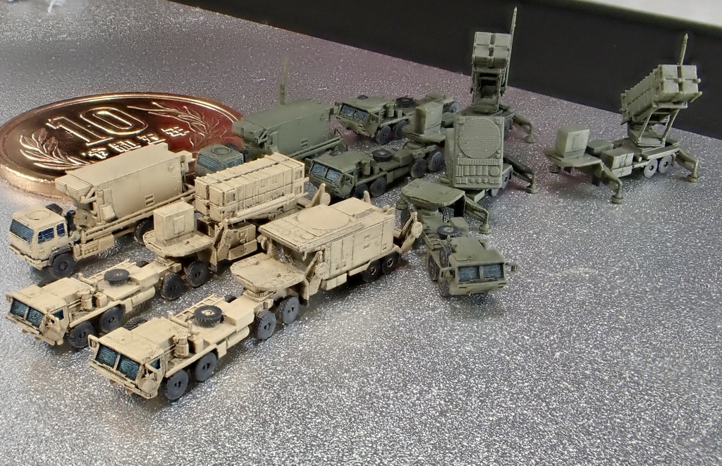 1/700 MUS SET29 現用米軍 MIM-104 PAC-2 パトリオット セット