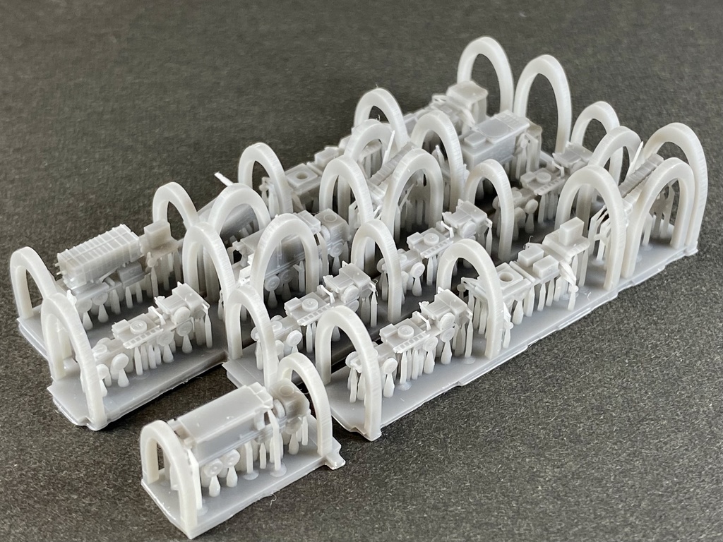 1/700 MUS SET29 現用米軍 MIM-104 PAC-2 パトリオット セット