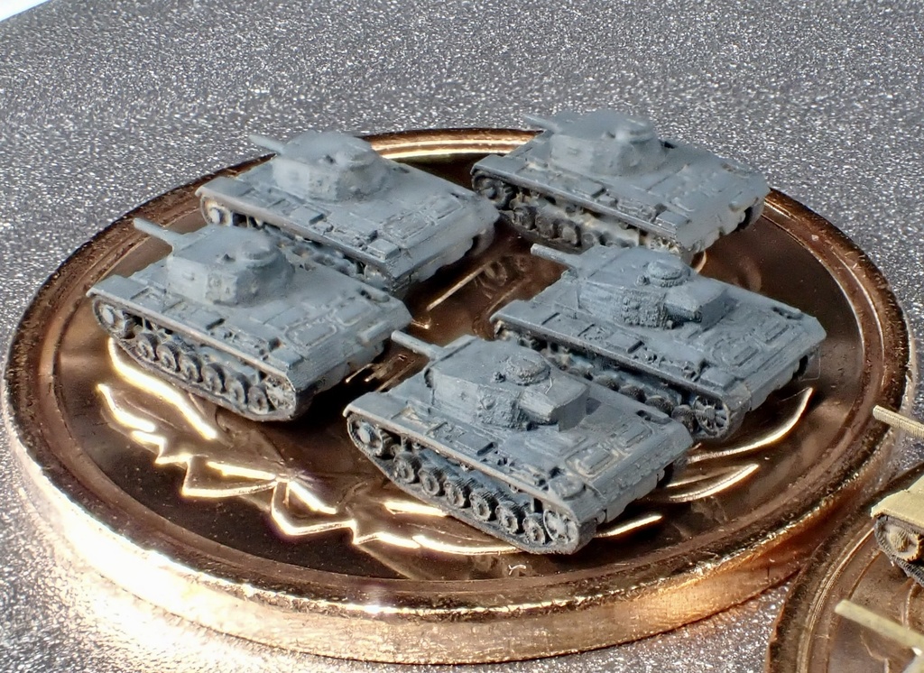 1/700 GSET38 ドイツ軍 III号戦車セット