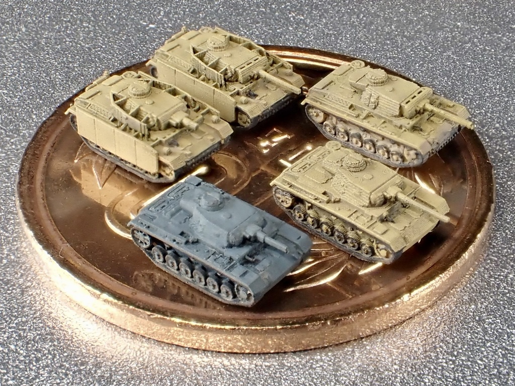 1/700 GSET38 ドイツ軍 III号戦車セット