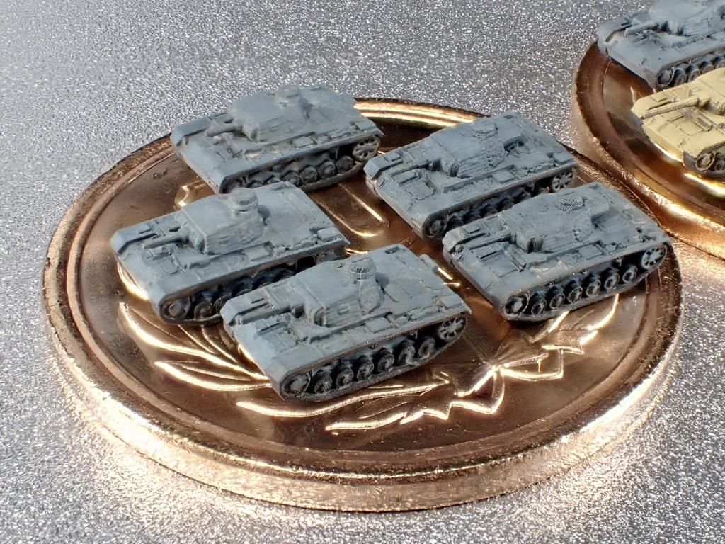 1/700 GSET38 ドイツ軍 III号戦車セット