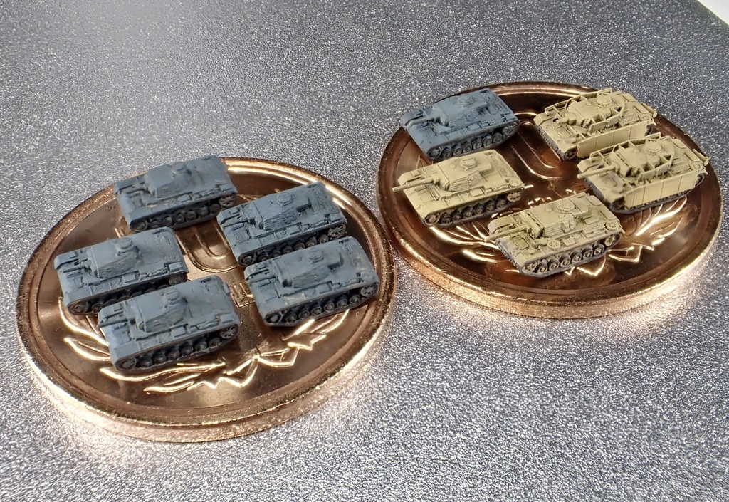 1/700 GSET38 ドイツ軍 III号戦車セット