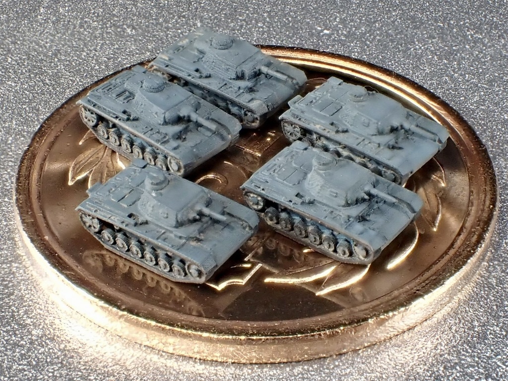 1/700 GSET38 ドイツ軍 III号戦車セット