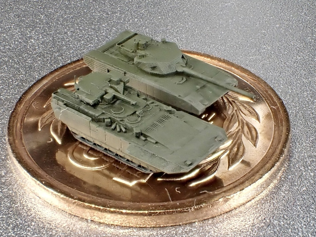 1/700 MR SET19 現用ロシア軍 T-14 & T-15 アルマータ セット