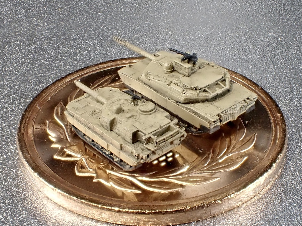 1/700 MUS SET30 現用米軍 ABRAMS X & M10戦車セット