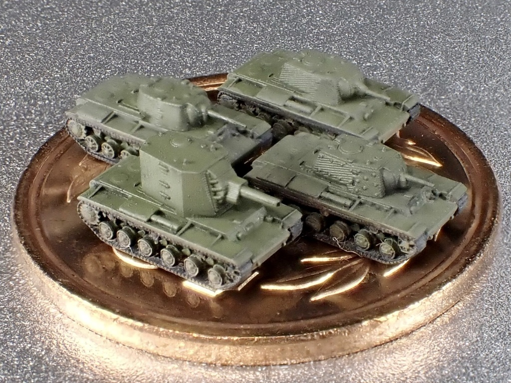 1/700 R SET8 ロシア軍 KV-1/2 セット