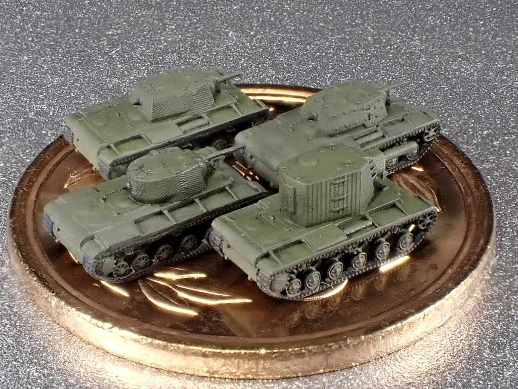 1/700 R SET8 ロシア軍 KV-1/2 セット