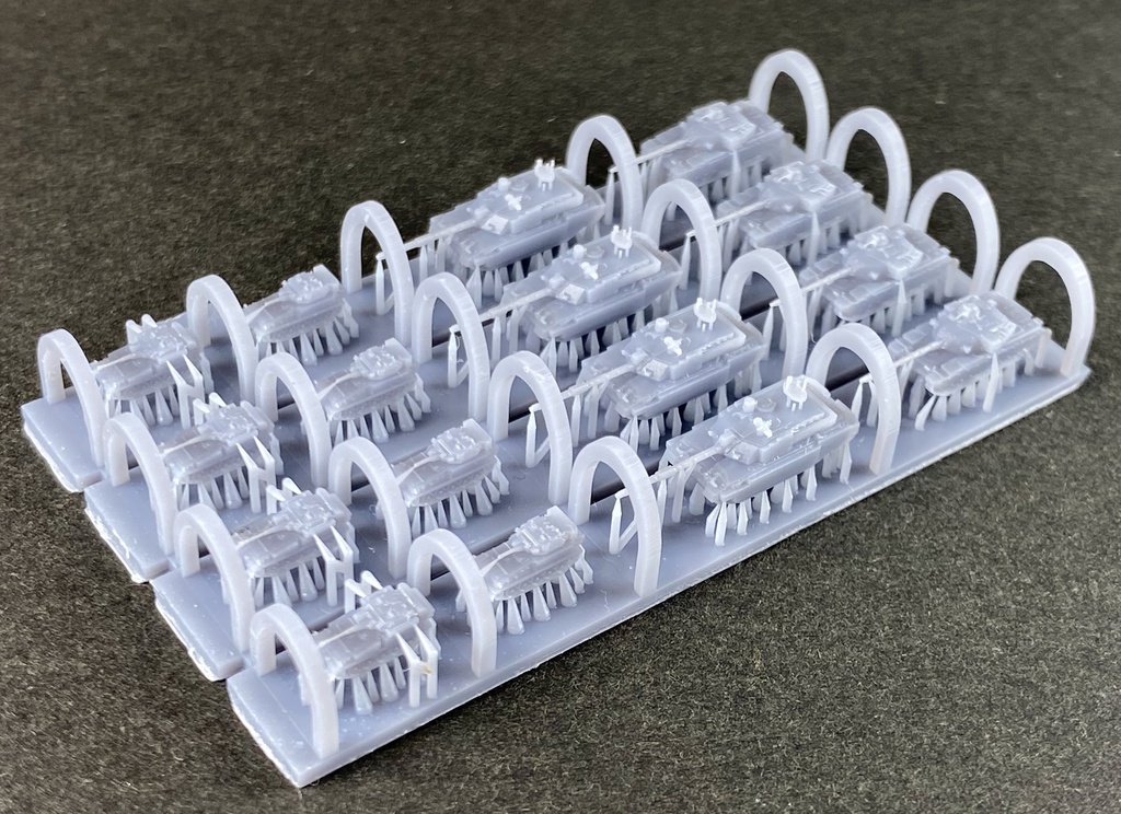 1/700 MUK SET3 現用英軍 戦車セット