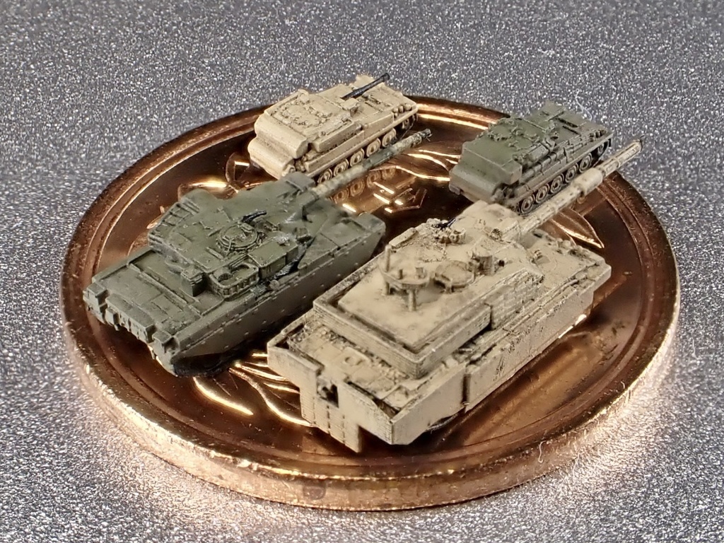 1/700 MUK SET3 現用英軍 戦車セット
