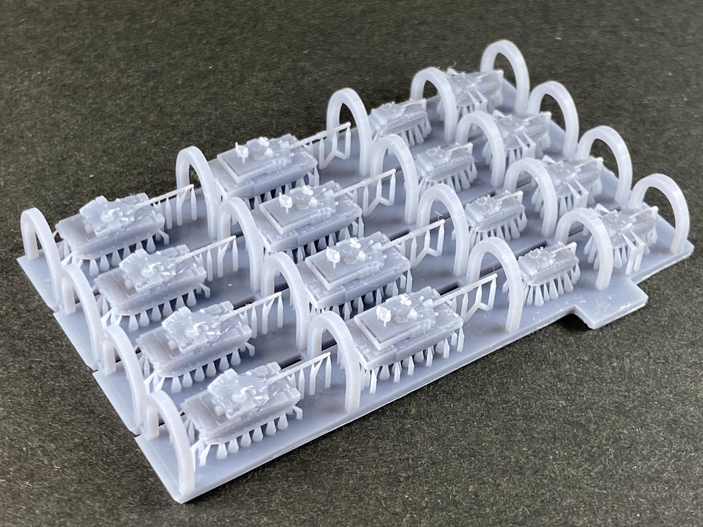 1/700 MUK SET3 現用英軍 戦車セット