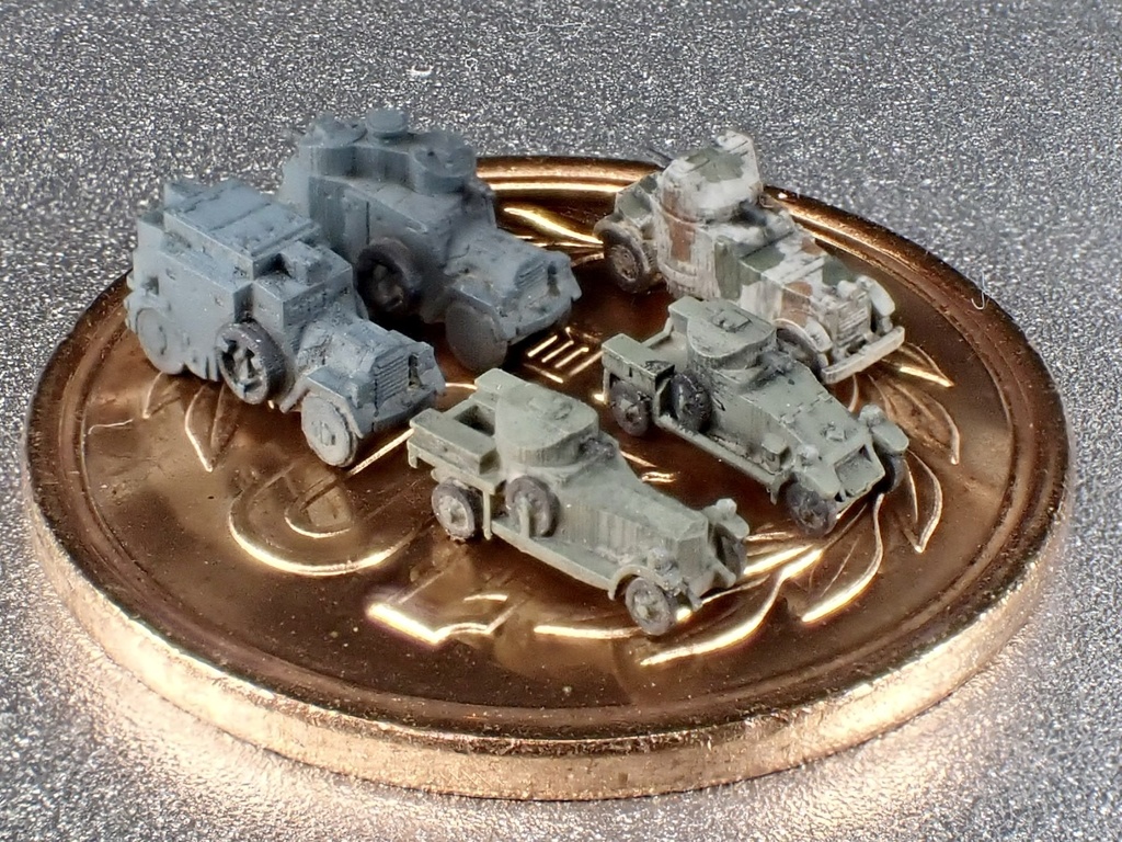 1/700 WW1 SET2 WWI装甲車セット