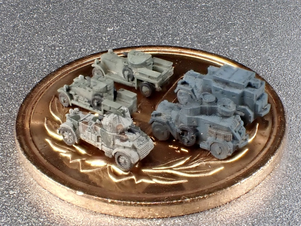 1/700 WW1 SET2 WWI装甲車セット