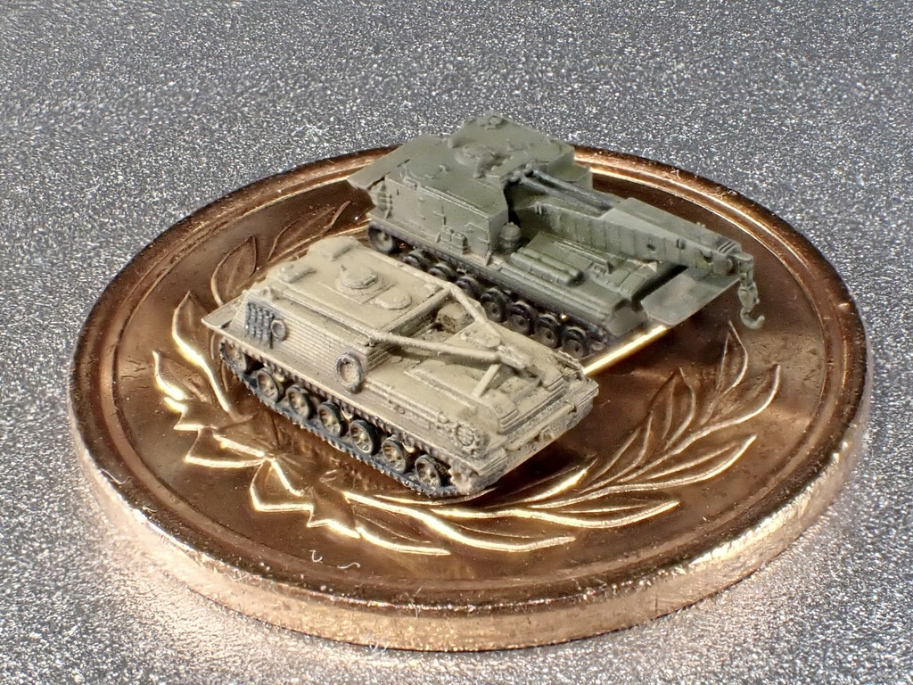 1/700 MUS SET31 現用米軍 M88 & M51戦車回収車セット