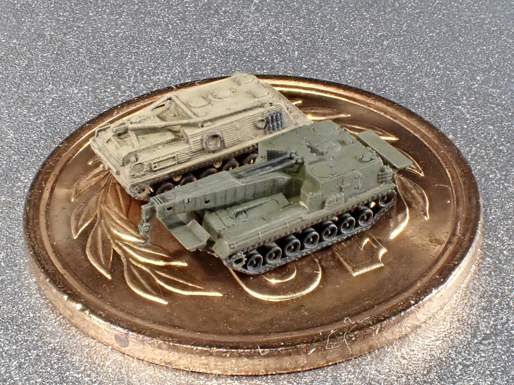 1/700 MUS SET31 現用米軍 M88 & M51戦車回収車セット