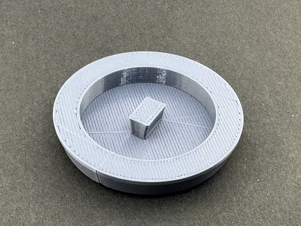 模型便利グッズ10 C社注ぎ口計量カップ用カバー(3個入り) 色:グレー