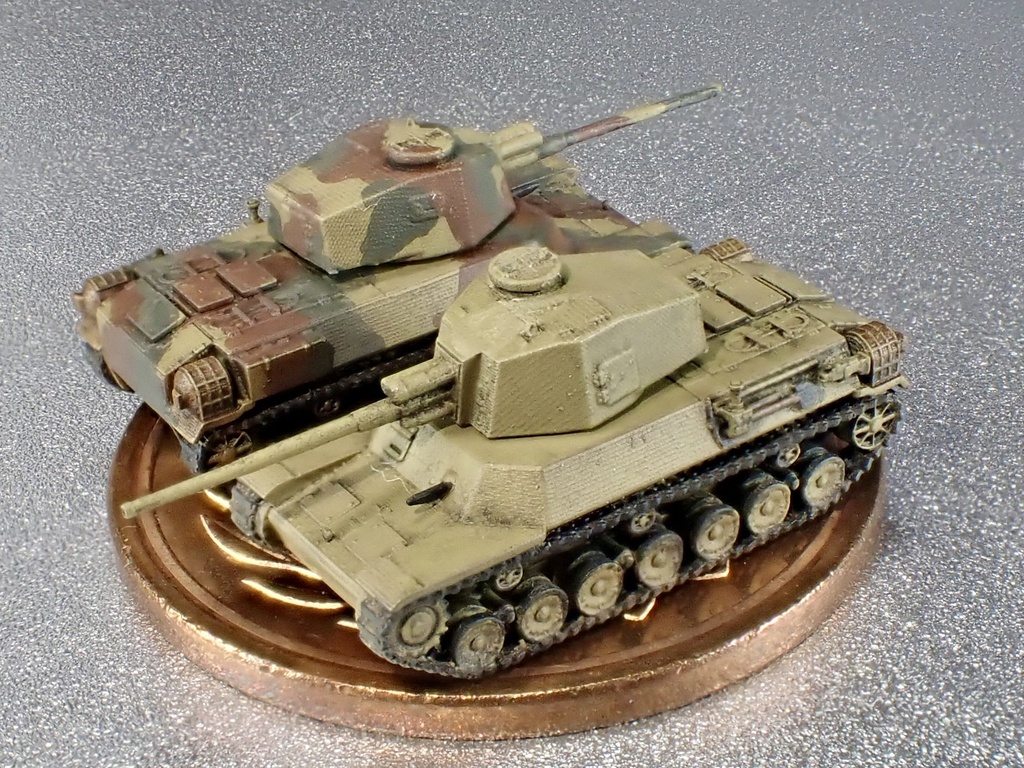 1/350　JPN1 350 四式中戦車 チト(量産型）