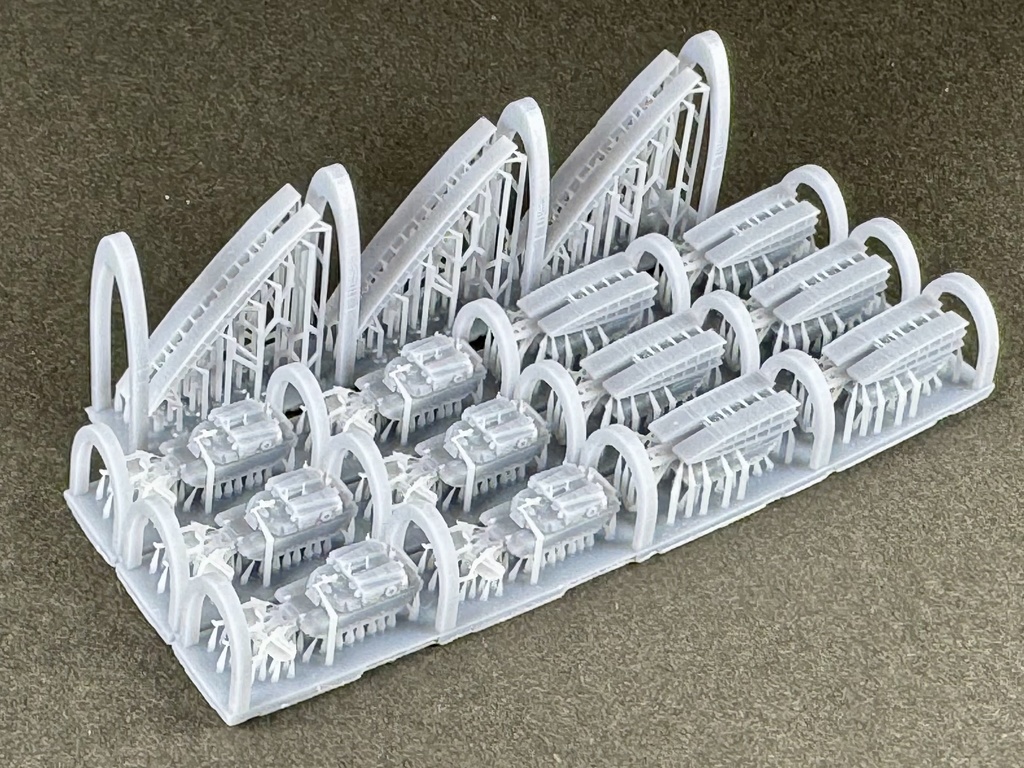 1/700 MUS SET32 現用米軍 M1150ABV & M1074JAB & 仮設橋梁