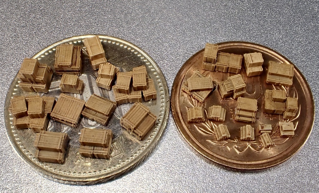 1/700 M14 BOXセット2 集積木箱