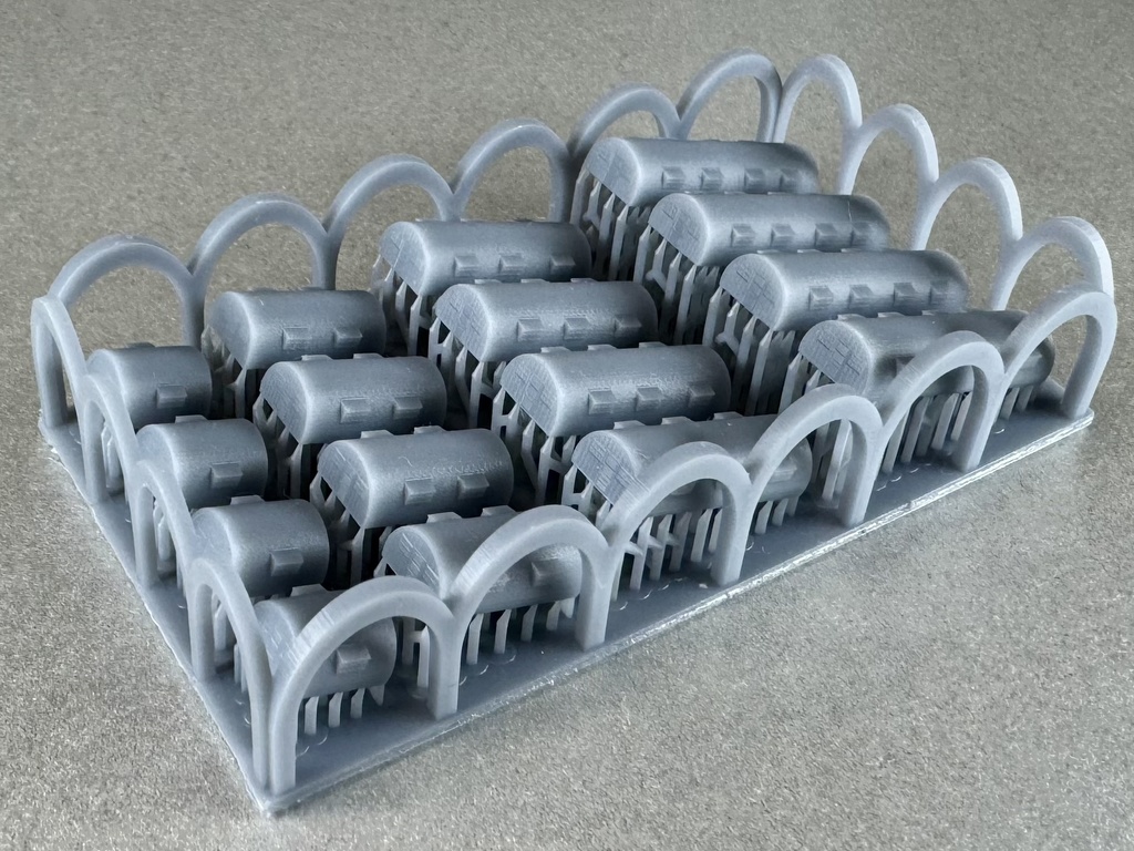 1/700 ST8 カマボコ兵舎セット