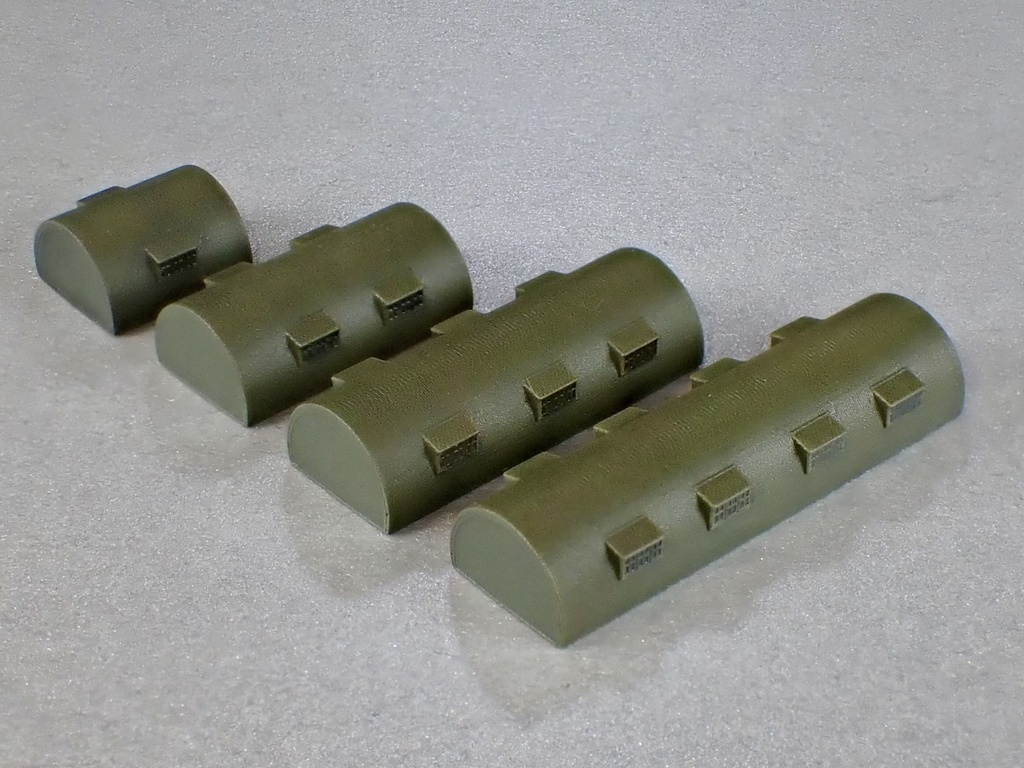 1/700 ST8 カマボコ兵舎セット